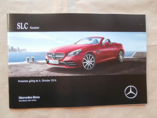 Mercedes Benz SLC Roadster 250d 180 200 300 SLC43 AMG 6.10.2016