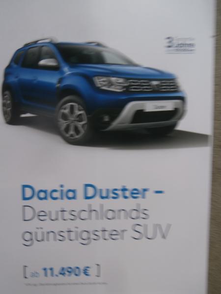 Dacia Duster +Prestige +Adventure SCe 115 2WD 4WD TCe130 150 Blue dCi 95 2WD 115 2WD 4WD Februar 2019