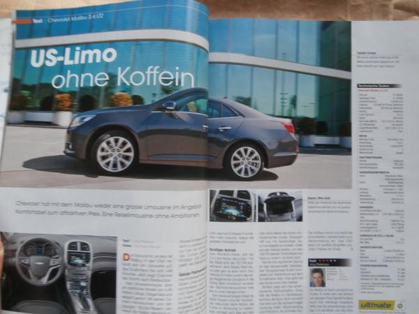 auto illustrierte 6/2012 Peugeot Spezial, Audi A3, Ferrari California,Veloster Turbo,SL 63 AMG,Combo,