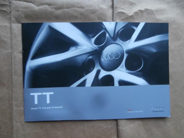 Audi TT Coupé  (Typ FV) Zubehör Katalog Oktober 2014 NEU