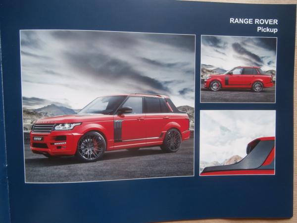 Startech Range Rover +Pickup +Preise 9/2015