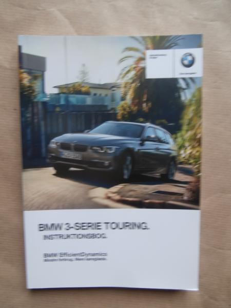 BMW 318i 320i 330i 340i +xDrive 316d 318d 320d ed 325d 330d +xDrive F31 Touring Dänisch Februar 2016