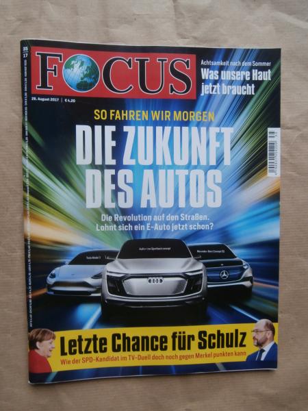 Focus 26.August 2017 Die Zukunft des Autos Elektromobilität