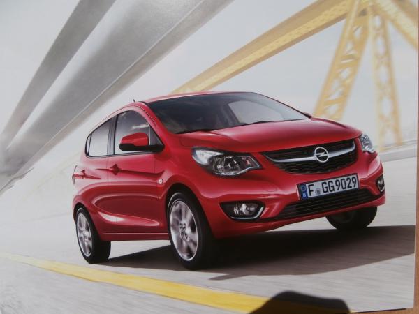 Opel Karl Prospekt April 2016 NEU