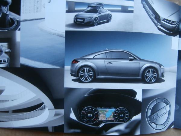 Audi TT Coupé  (Typ FV) Zubehör Katalog Oktober 2014 NEU