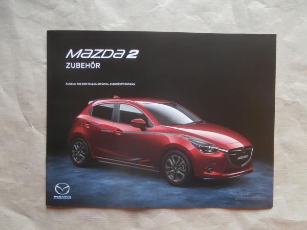 Printausgabe Mazda 2 Zubehör Katalog im Februar 2018 : Autoliteratur Höpel
