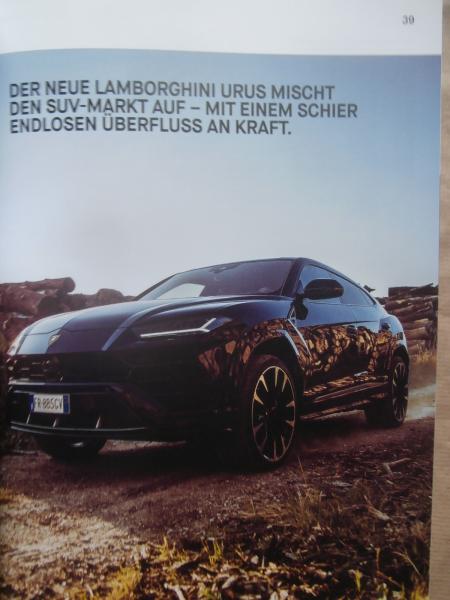 materialist Nr.9 4/2018 Lamborghini Urus, Opel GT,