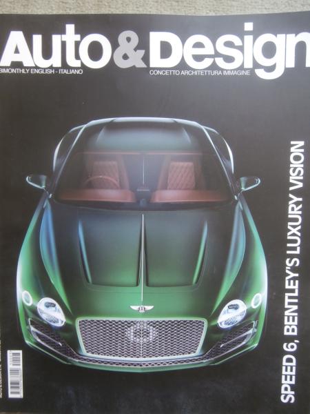 Auto & Design 5+6/2015 Bentley Speed 6,Suzuki,Light and Design Magazin