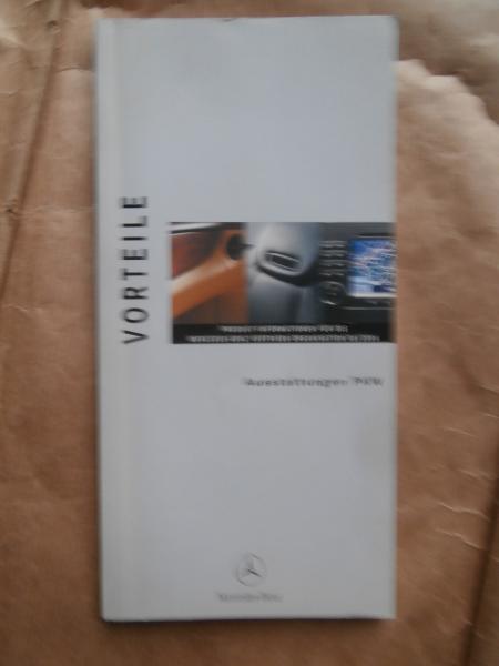 Mercedes Benz Produkt-Informationen Vorteile Ausstattungen PKW 8/2004