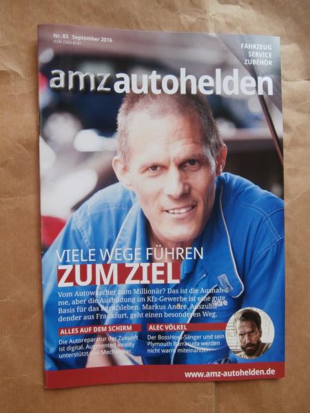 amz autohelden Fahrzeug Service Zubehör Nr.3 9/2016 75 Jahre Jeep,Alec Völkel,Lina van de Mars Kolumne