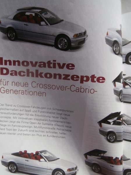 ATZ 1/2003 Audi S4,neue Actros,Dachkonzepte BMW 3er E46 Cabriolet,Hybridantriebe