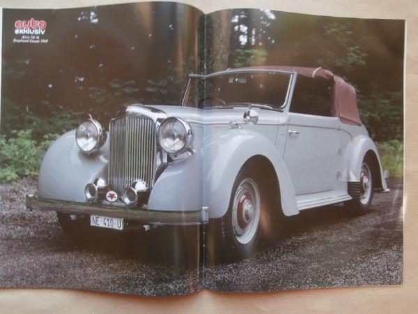 auto exlusiv 10/1990 Austin-Heley 3000 Special, NSU TT, Alvis TA 14 und Glas V8,Ford V4 und V6