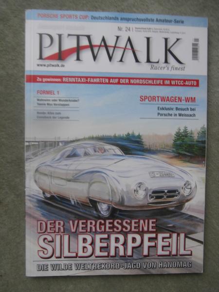 Pitwalk Motorsport exclusiv Racers finest Ausgabe 24 der vergessene Silberpfeil,Besuch bei Porsche in Weissach,