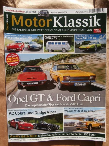 Motor Klassik 10/2016