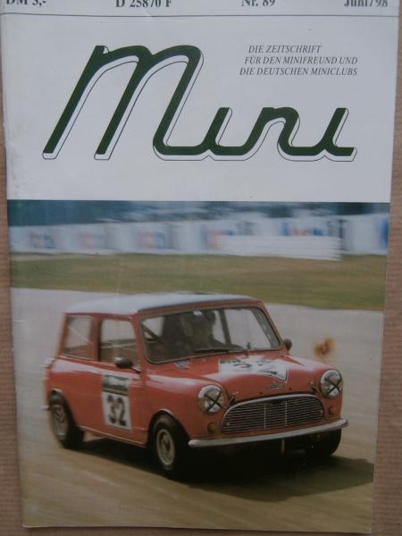 Mini Die Zeitschrift für den Minifreund & die deutschen Miniclubs Nr.89
