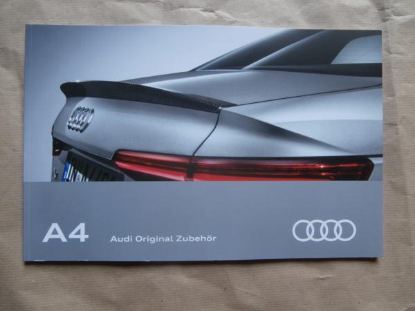 Original Audi A4 Zubehör Prospekt als Printausgabe : Autoliteratur