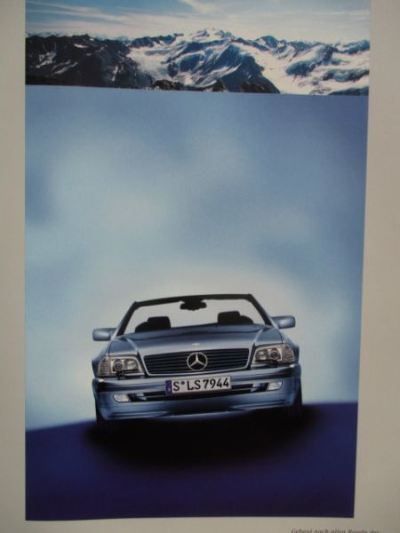 Mercedes Benz SL 280 320 500 600 R129 Katalog September 1995