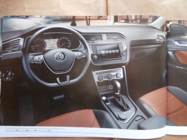 VW Tiguan neues Modell Prospekt 2016 : Autoliteratur Höpel