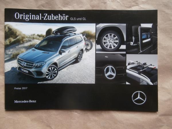 Mercedes Benz GLS & GL Original Zubehör Katalog 2017 Rarität