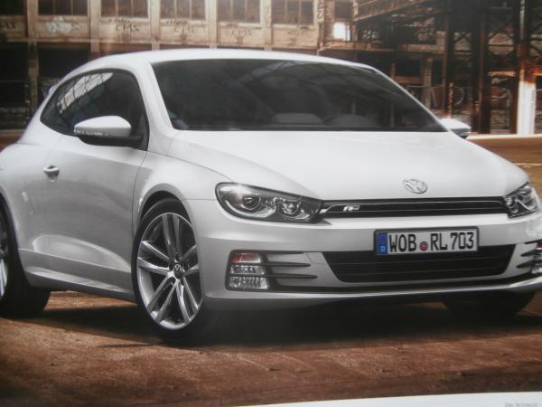 VW Scirocco +R-Line Katalog Oktober 2016 NEU