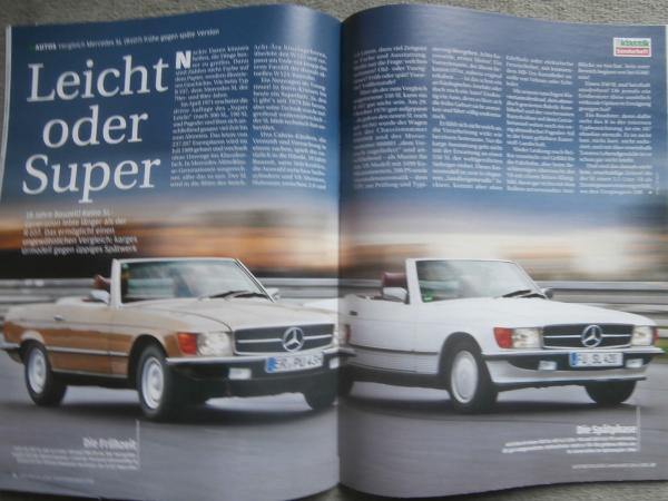 Auto Bild klassik Cabrio Sonderheft 1/2018 Alfa Spider, E-Klasse Cabrio A124,Porsche 914 und 911,VW 1500 Cabriolet