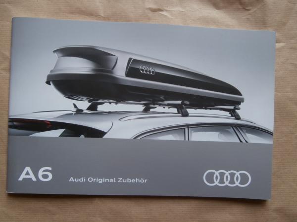 Audi A6 Typ4G Original Zubehör Prospekt Juni 2016