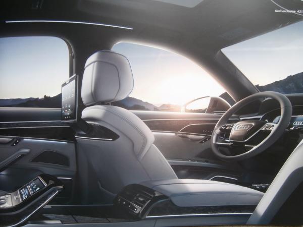 Audi A8 (Typ 4N) 55TFSI quattro 50TDI quattro Prospekt Dezember 2017