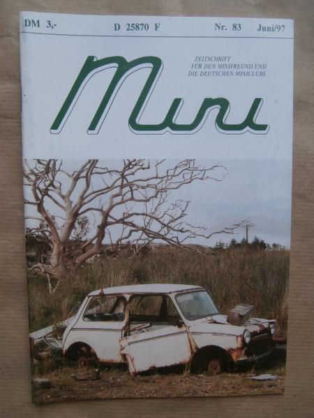 Mini Zeitschrift für den Minifreund und die deutschen Miniclubs Nr.83