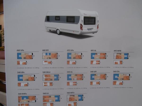 Hobby Caravans 2018 Ontour De Luxe +Edition Excellent Prospekt +Preisliste Technik NEU