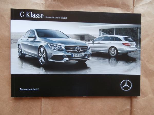 Mercedes Benz C-Klasse Limousine & T-Modell BR205 C180d 200d 220d 250d 300h,C160-C400,AMG C43 C63 +S 6/2016