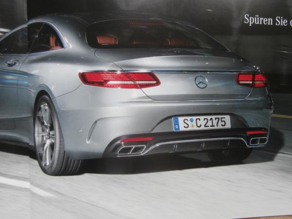 Mercedes Benz S-Klasse Coupé & Cabrio BR217 S450 S560 +4Matic S63 S65 AMG Oktober 2017