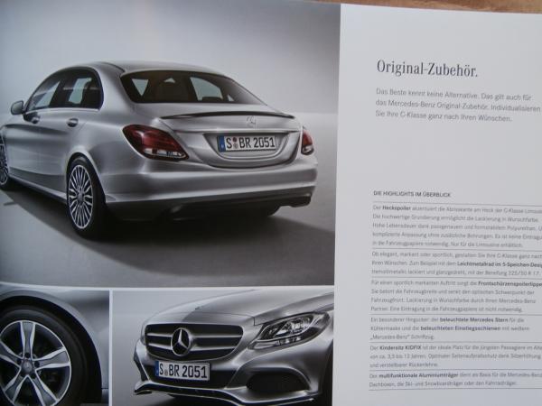 Mercedes Benz C-Klasse Limousine & T-Modell BR205 C180d 200d 220d 250d 300h,C160-C400,AMG C43 C63 +S 6/2016