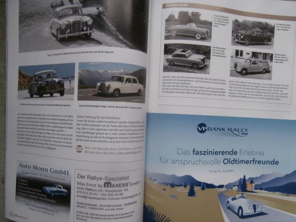 Swiss Classics Revue April/Mai 2019 Porsche 924, Mercedes-Benz 190 Ponton,Kaufberatung Triumph Spitfire/GT6