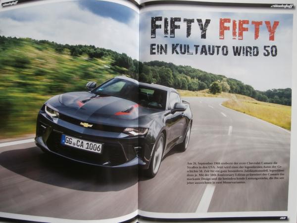 Garage Ink kraftstoff 5/2016 M4 GTS, Fiest ST,Porsche Panamera, Camaro Fifty