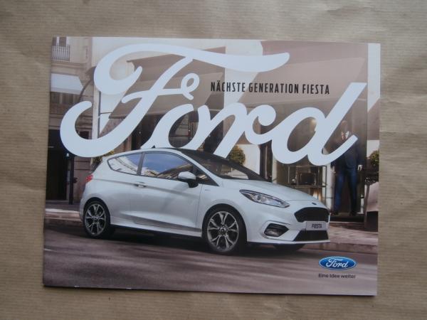 Ford Fiesta 3-türer 5-türer Nächste Generation Februar 2017