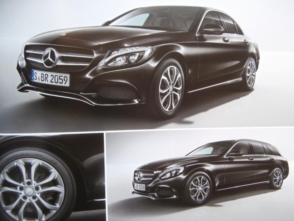 Mercedes Benz C-Klasse Limousine & T-Modell BR205 C180d 200d 220d 250d 300h,C160-C400,AMG C43 C63 +S 6/2016