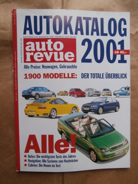 auto revue Autokatalog 2001 Alfa Romeo 147 1.6T.S, A4 2.5 V6 TDI quattro,E46 Compact,C5,