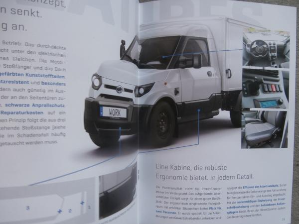 Streetscooter Work XL Box Pickup Pure Prospekt Dezember 2018