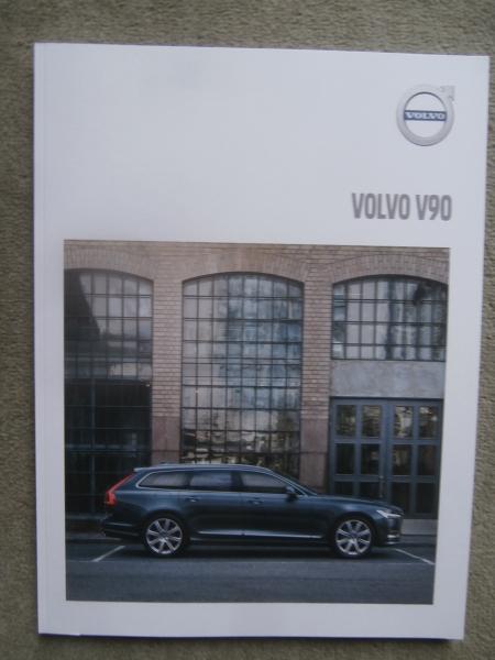 Volvo V90 +Cross Country +R-Design +Insription +Ocean Race+Zubehör Katalog 2018