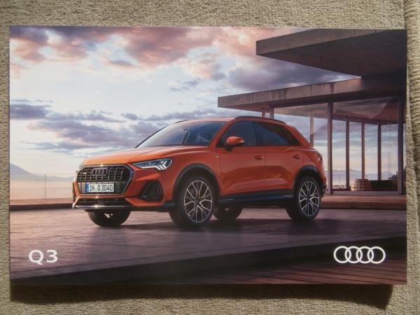 Audi Q3 (Typ F3) 35TFSI 110kw 40TFSI quattro 140kw 45TFSI quattro 169kw 35TDI 110kw 40TDI 140kw 11/2018
