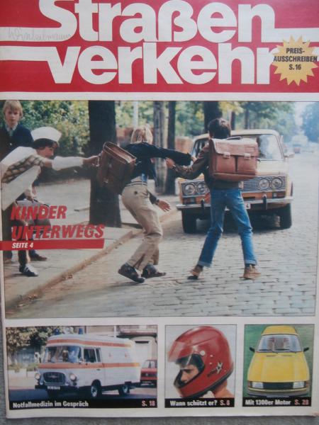 Der Deutsche Straßenverkehr 11/1984 Skoda S130L,Fiat 131,elektronische Blinkgeber,