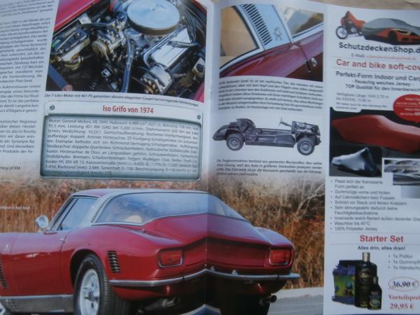 Gasoline Car & Bike Magazin 5/2018 Iso Grifo,67er Lincoln Continental,Saleen S7 Twin Turbo,75er Dodge Charger SE