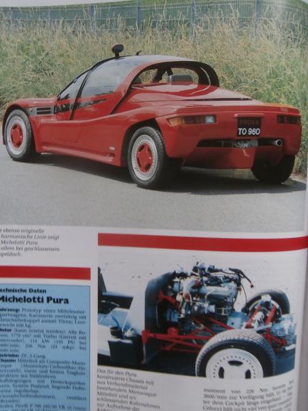 auto excklusiv 8/1988 Michelotti Pura,Porsche 935 Flachbau,Franay Karosserie,
