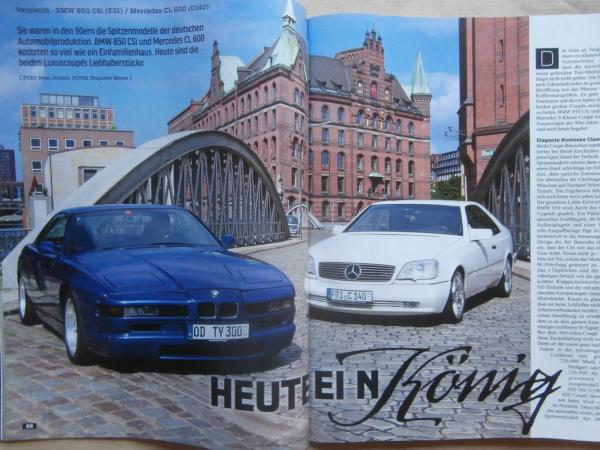 Auto Zeitung classiccars 8/2018 Ur-quattro,Audi 80 GTE,RS2,Volvo Sugga,R16 vs Austin Maxi,E30 Cabriolet