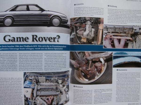 British Classics 6/2016 James Samson Handyvan,Vauxhall Firenza,Triumph GT6,Rover 800 Kaufberatung,