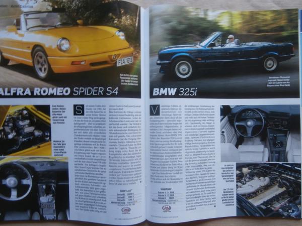 Auto Zeitung classiccars 8/2018 Ur-quattro,Audi 80 GTE,RS2,Volvo Sugga,R16 vs Austin Maxi,E30 Cabriolet