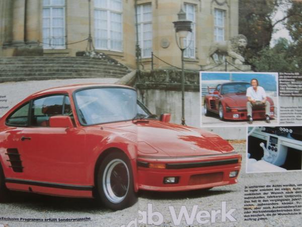 auto excklusiv 8/1988 Michelotti Pura,Porsche 935 Flachbau,Franay Karosserie,