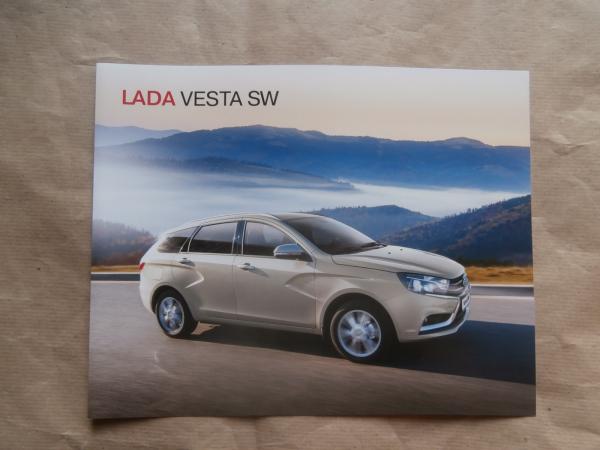 Lada Vesta SW Juni 2018 Broschüre