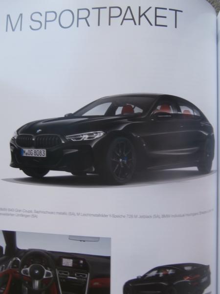 BMW 840i +xDrive 840d +xDrive M850i xDrive Gran Coupé G16 Juni 2019 +Preise