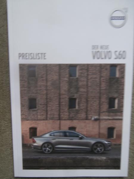 Volvo S60 T4 T5 T8 Twin Engine AWD Preisliste R-Design Plug-in Hybrid 20. März 2019